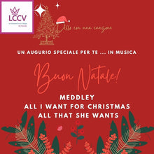 Carica l'immagine nel visualizzatore di Gallery, NATALE QRcode  Dedica "Happy Xmas" (ALL I WANT FOR XMAS)